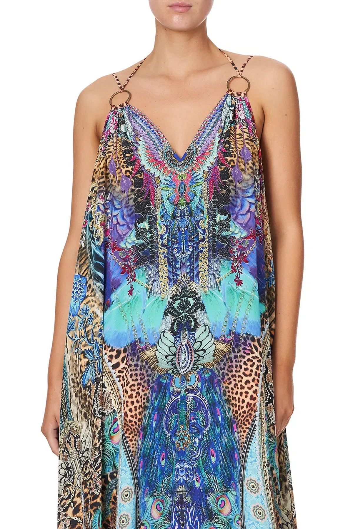 Camilla Basilica Beauty Strap Ring Dress Print One Size  - Image 3