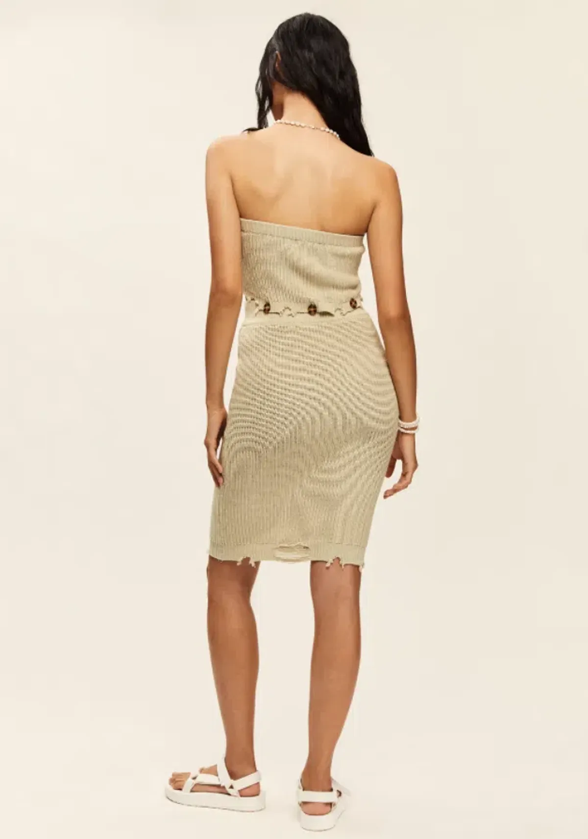 Seroya Grace Dress Sage Green Size 8 - Image 2