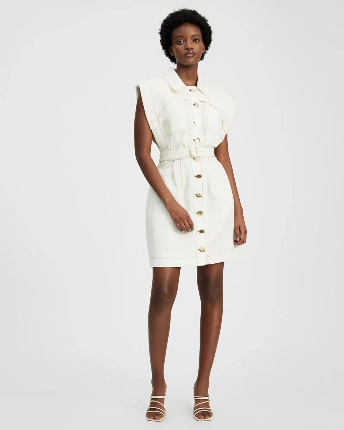 Acler Westcroft Dress White Size 8 - Image 1