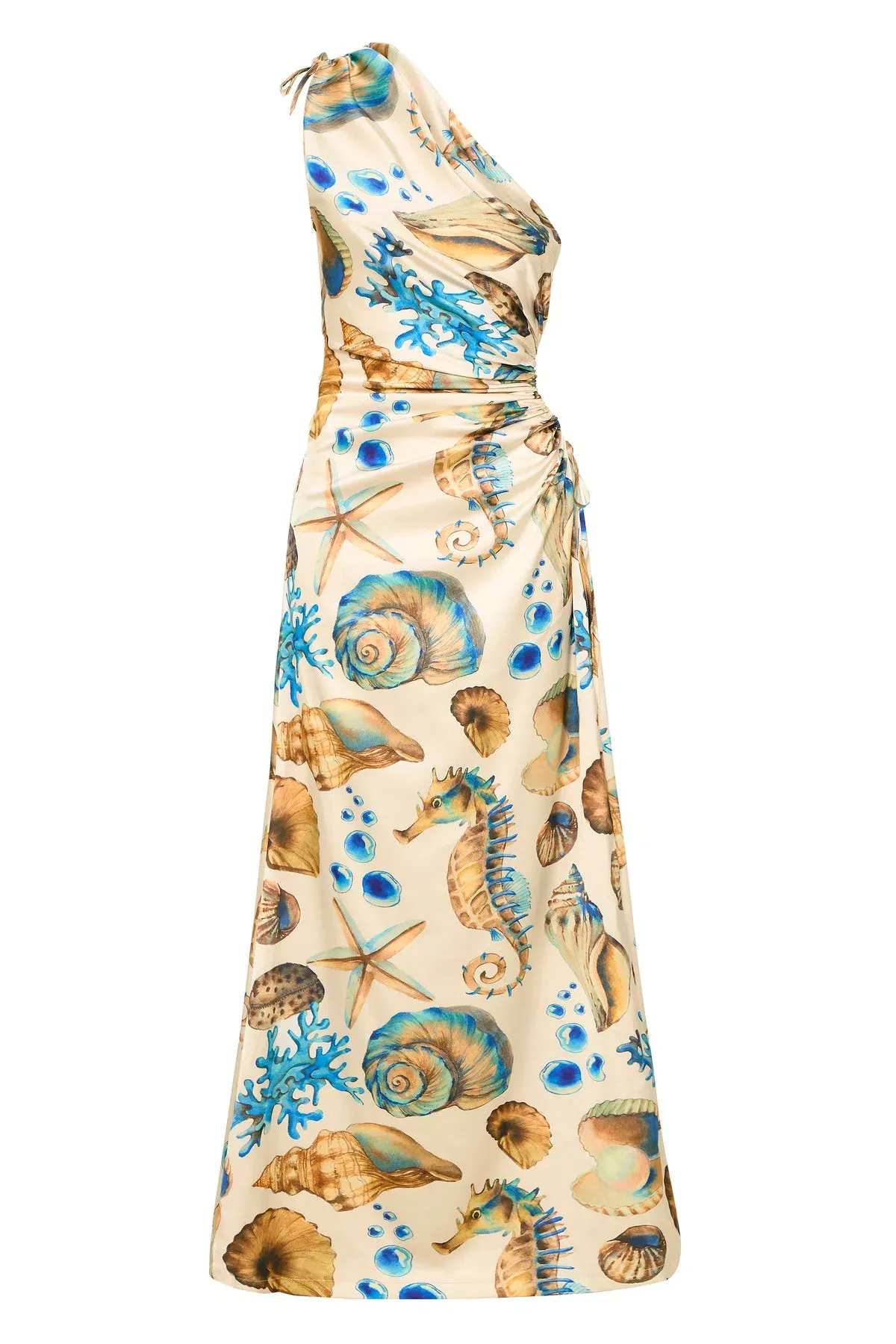 Sonya Moda Nour Seashell Maxi Dress Print Size 10 - Image 6