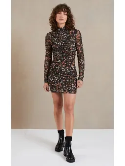 Bec & Bridge Midnight Fauna Mini Dress Print Size AU 6 for rent on The Volte - image 1
