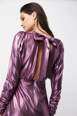 Elliatt Avalee Dress Purple Size 6 for rent on The Volte - image 4