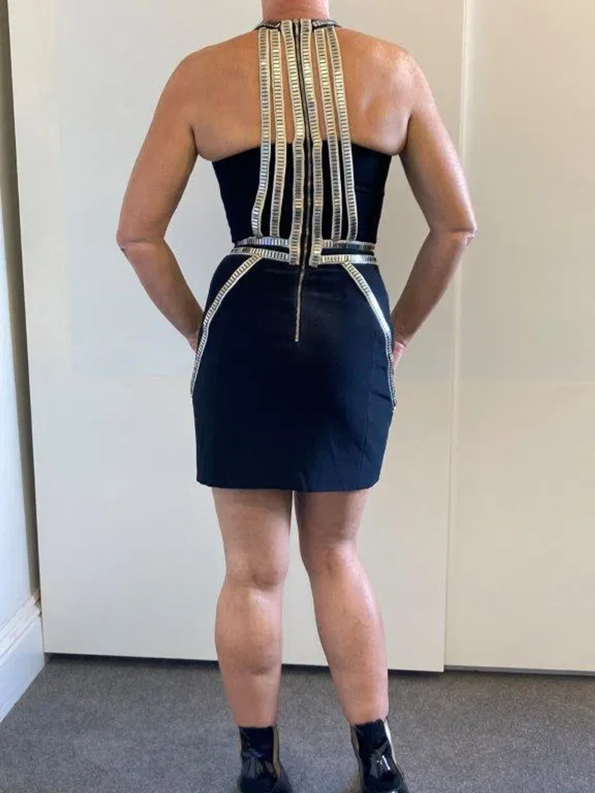 Sass & Bide The Top D Dress Black Size 8 - Image 3