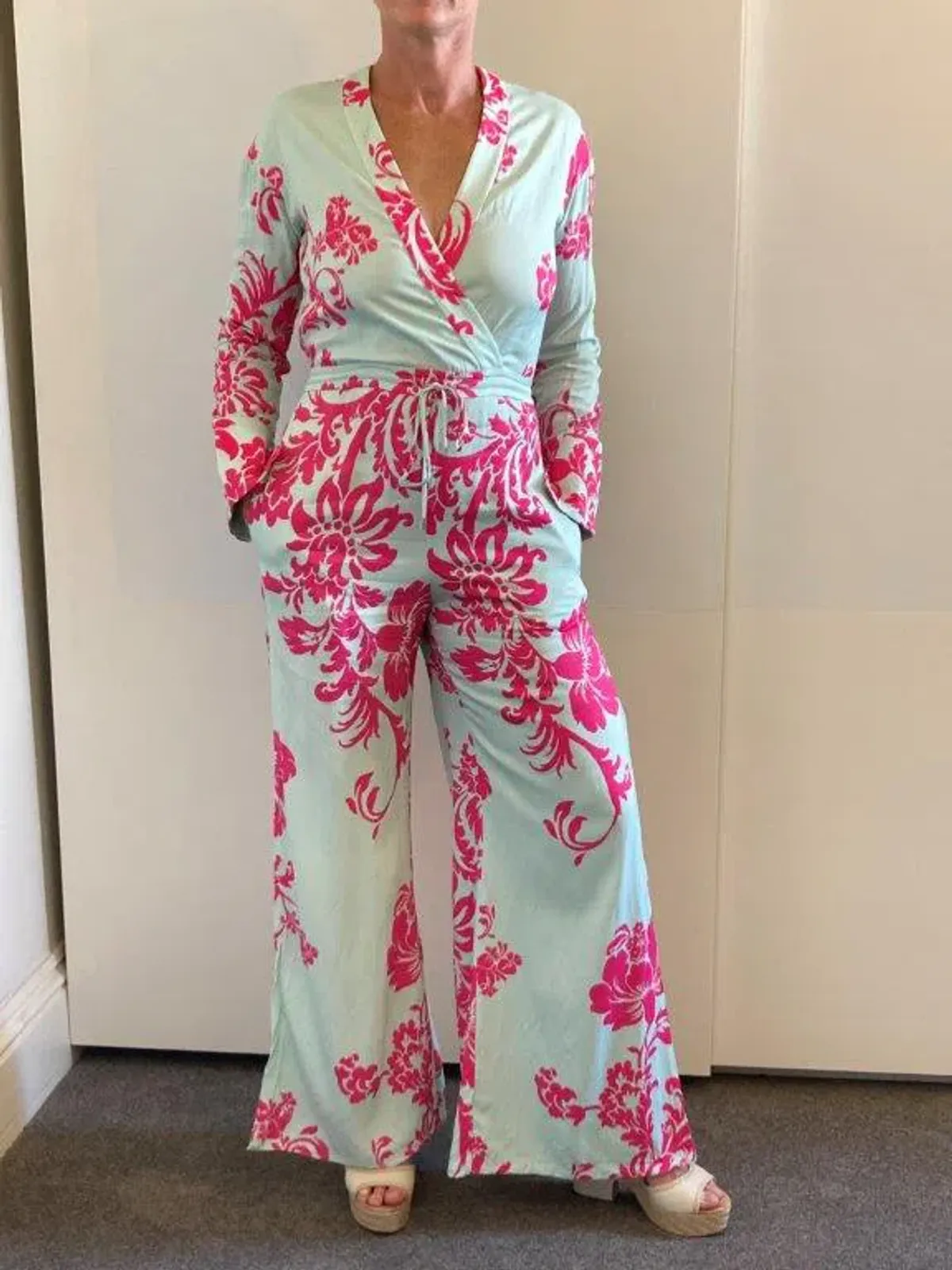 Sass & Bide Sweet Mercy Jumpsuit Print Size 6 - Image 3