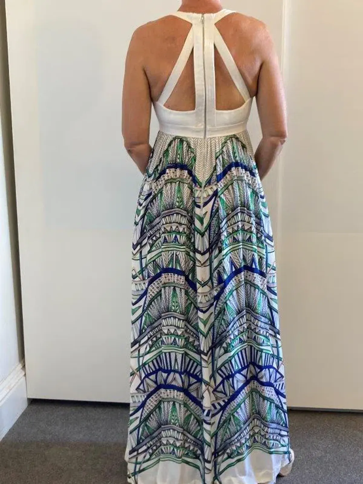 Sass & Bide The Sun Stretch Maxi Dress Print Size 10 - Image 3