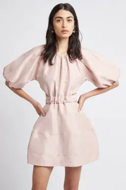 Aje Psychedelia Cut Out Mini Dress Pink Size 8 for rent on The Volte - image 4