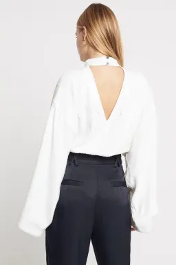 Sass and Bide Tell Me Tonight Top White Sequin Size 8 for rent on The Volte - image 3