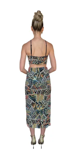 Elliatt Mauritius Dress Print Size 8 for rent on The Volte - image 2