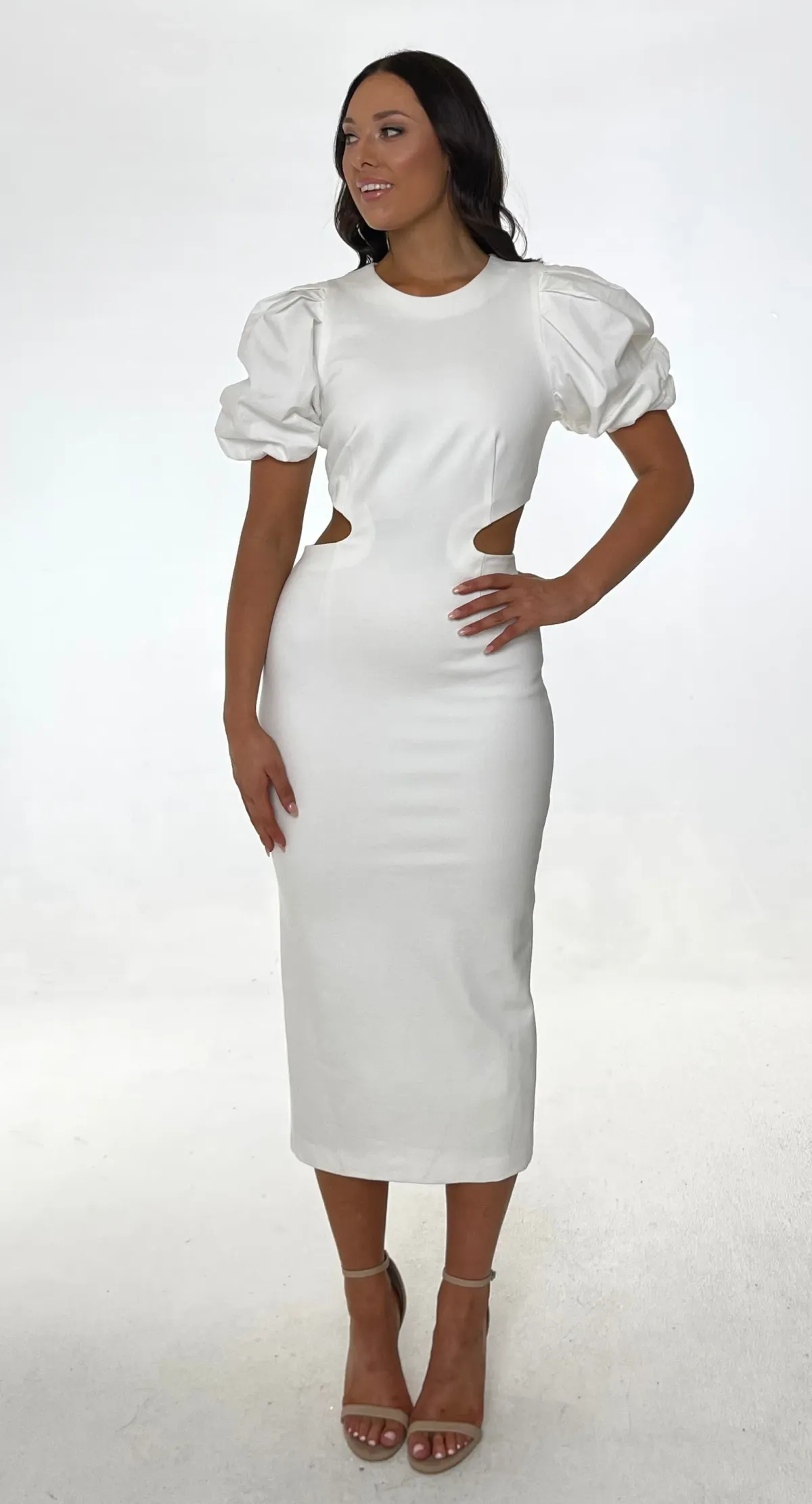Elliatt Suffage Dress White Size 6 - Image 1