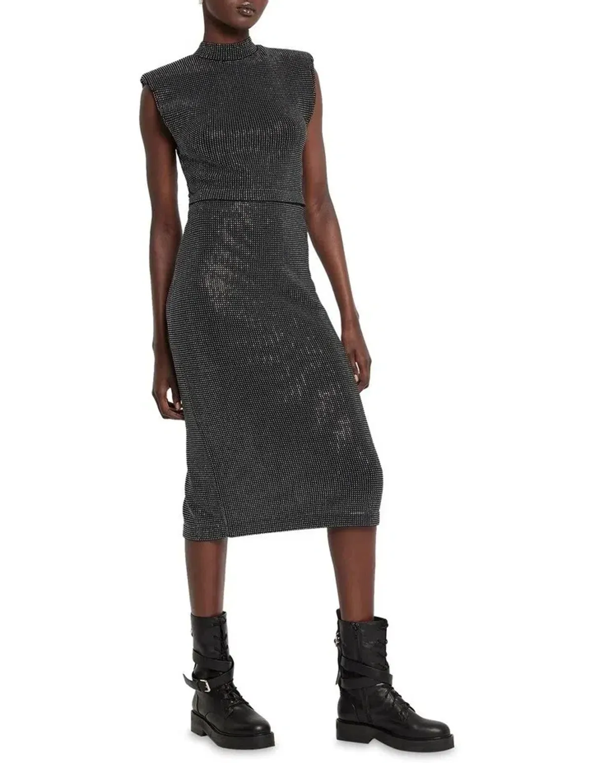 Sass & Bide 7 Years Of Luck Top and Skirt Set Black Size 8 - Image 3