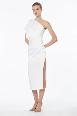 Manning Cartell Miami Heat Asymmetric Dress White Size AU 16 for rent on The Volte - image 1