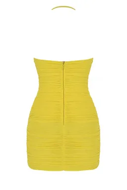 House of CB Swing It On Mini Dress Yellow Size 8 for rent on The Volte - image 6