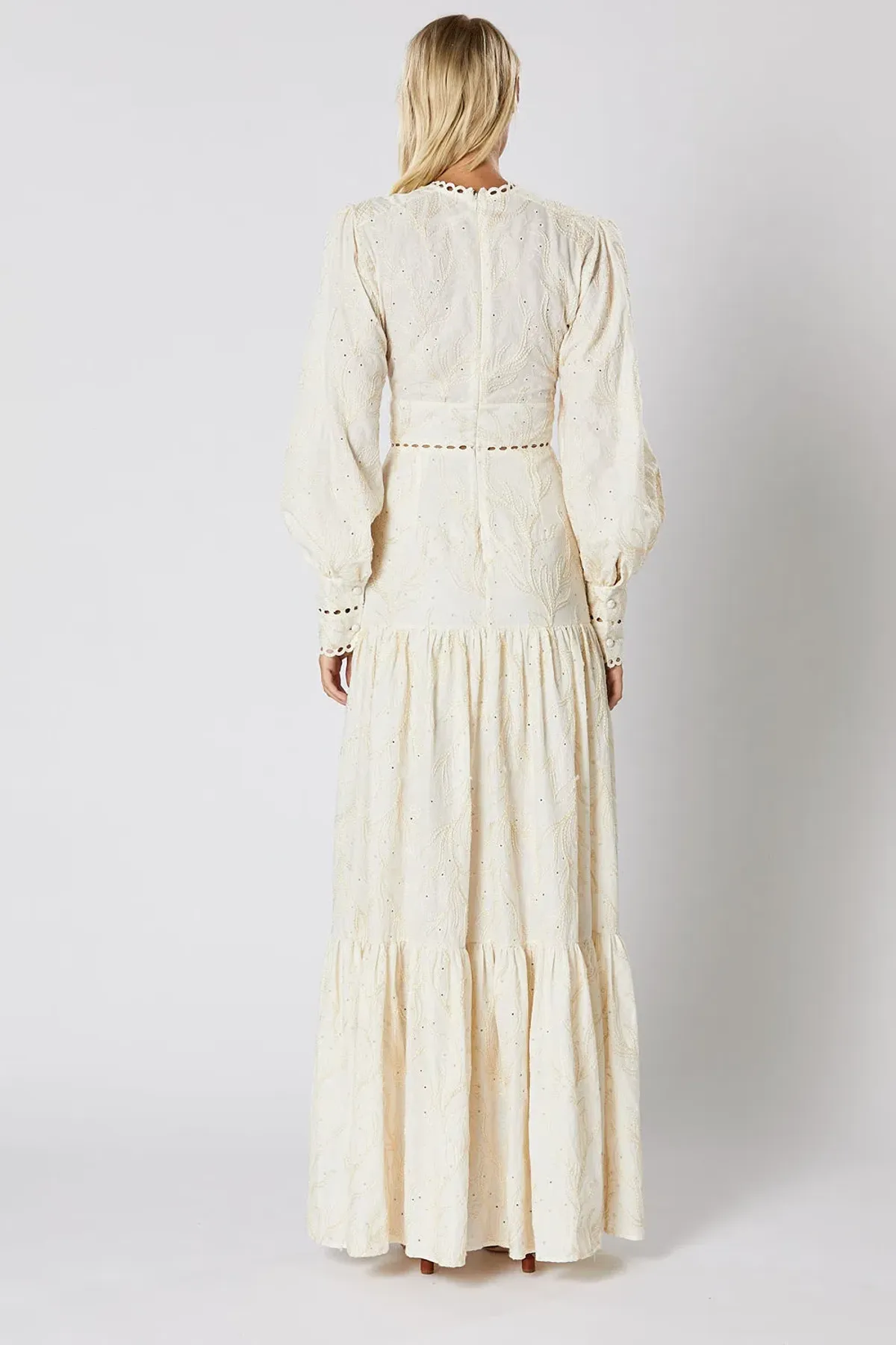Winona Genevieve Dress Cream Size S - Image 2