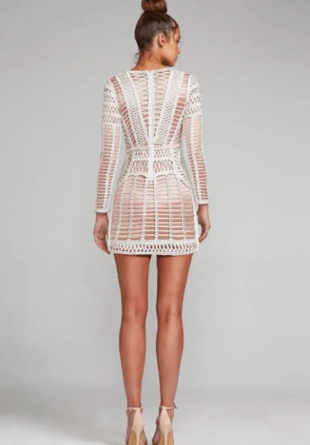 Eliya the Label Baxter Dress White Size 8 - Image 2