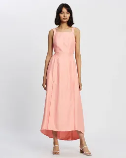 Camilla and Marc Claudia Sleeveless Dress Pink Size 6 for rent on The Volte - image 1