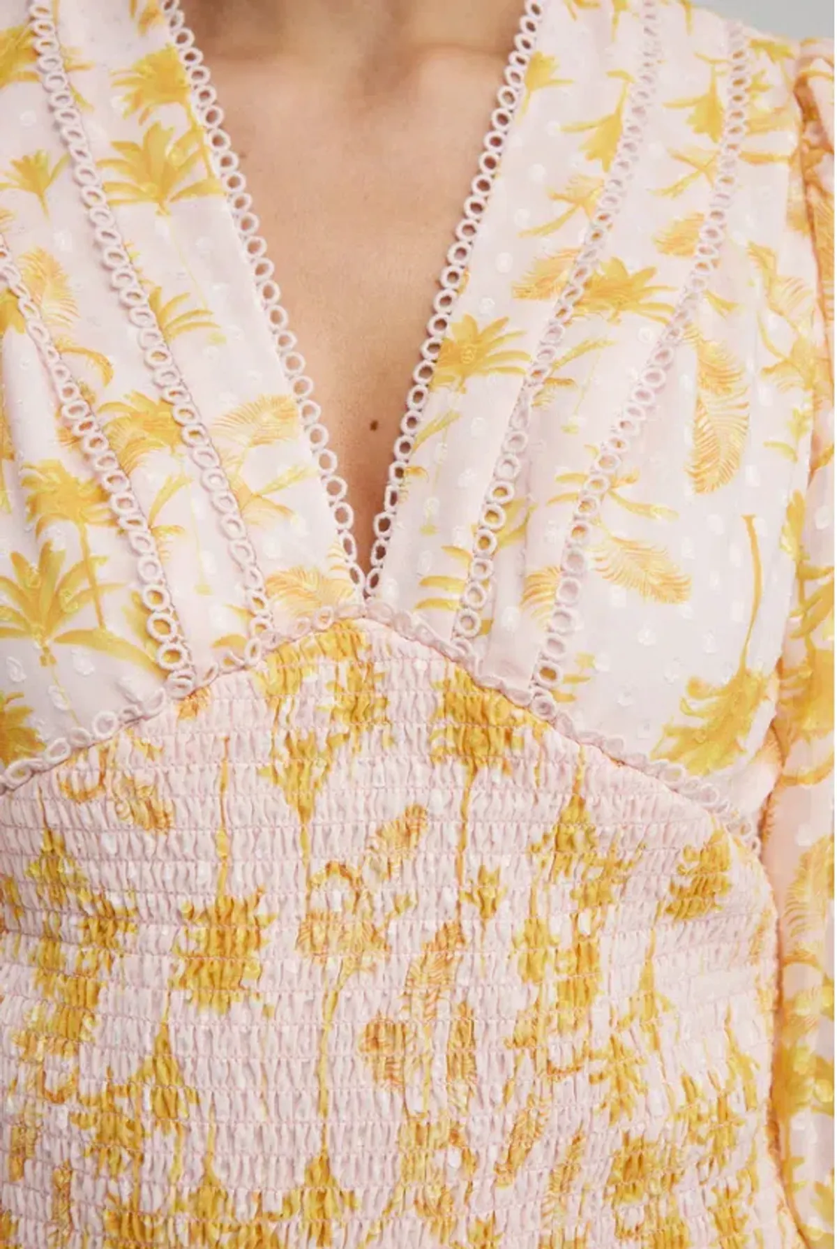 Significant Other Bernadette Dress Pineapple Palm Size 8  - Image 3