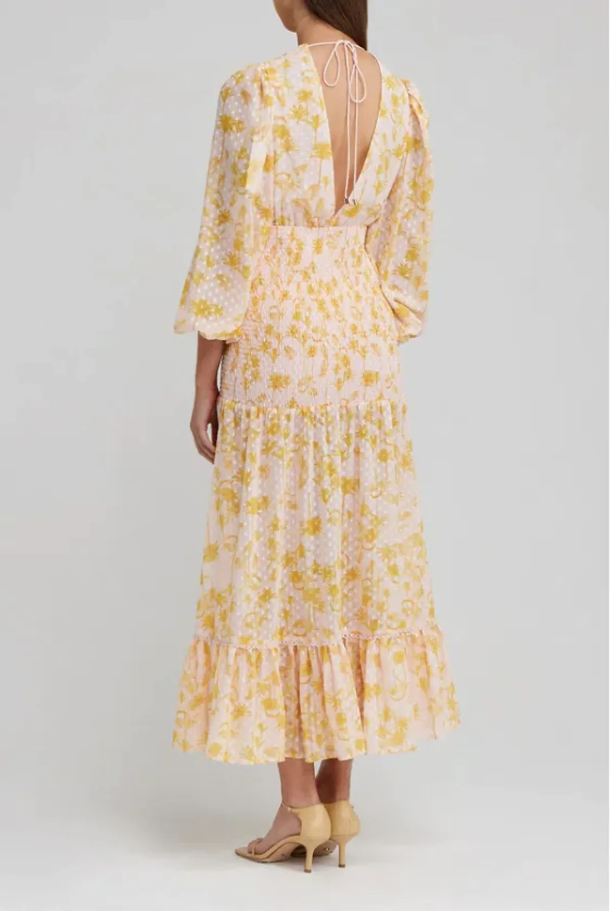 Significant Other Bernadette Dress Pineapple Palm Size 8  - Image 4