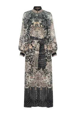Camilla Raglan Sleeve Midi Shirt Dress Dust Her Off Size 14 for rent on The Volte - image 4