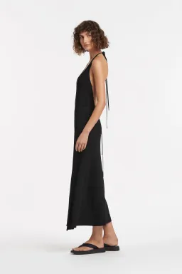 Sir The Label Kelvin Wrap Midi Dress Black Size 1 for rent on The Volte - image 2