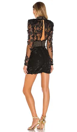 Zhivago Mulwala Mini Dress Black Size 12 for rent on The Volte - image 2