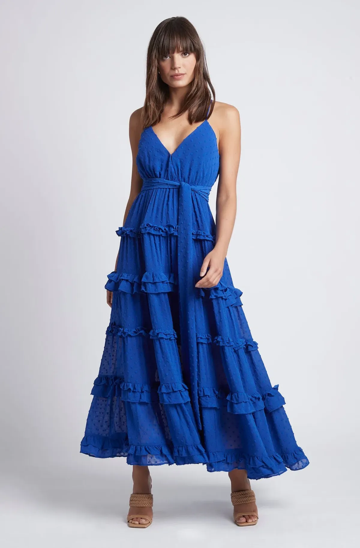 Sheike Queen of Hearts Dress Blue Size 6 - Image 1