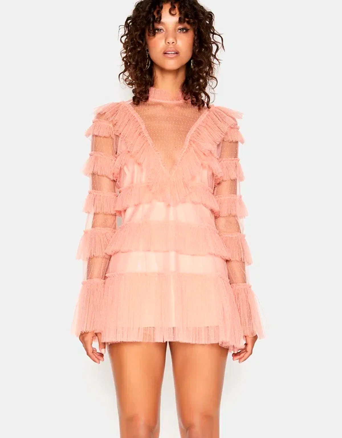 Alice McCall Zen Mini Dress Pink Size 8 - Image 2