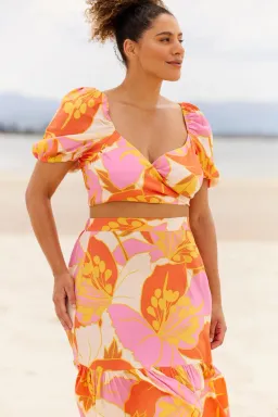 Mister Zimi Yasmin Skirt and Luisa Top in Tahiti Size AU 12  for rent on The Volte - image 6