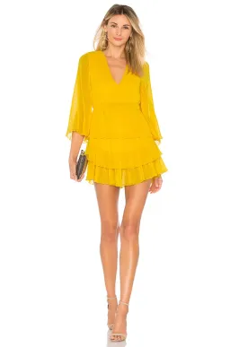 Alice McCall And Then You Kissed Me Dress in Canary Yellow Size 12 for rent on The Volte - image 1