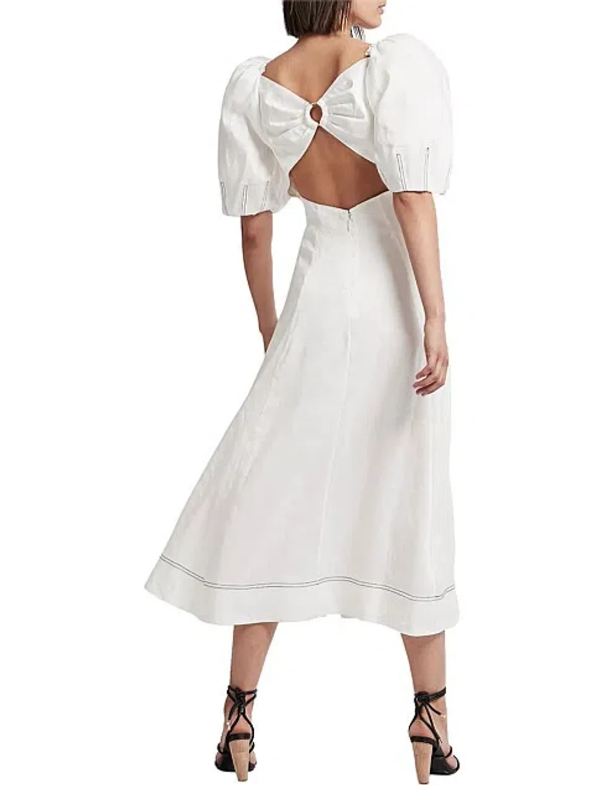 Aje Harmoney Dress White Size 8  - Image 2