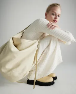 Friends with Frank The Cleo Dress Cream Size M  for rent on The Volte - image 3