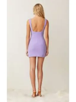 Bec & Bridge Gemma Mini Dress Violet Size AU 6 for rent on The Volte - image 2