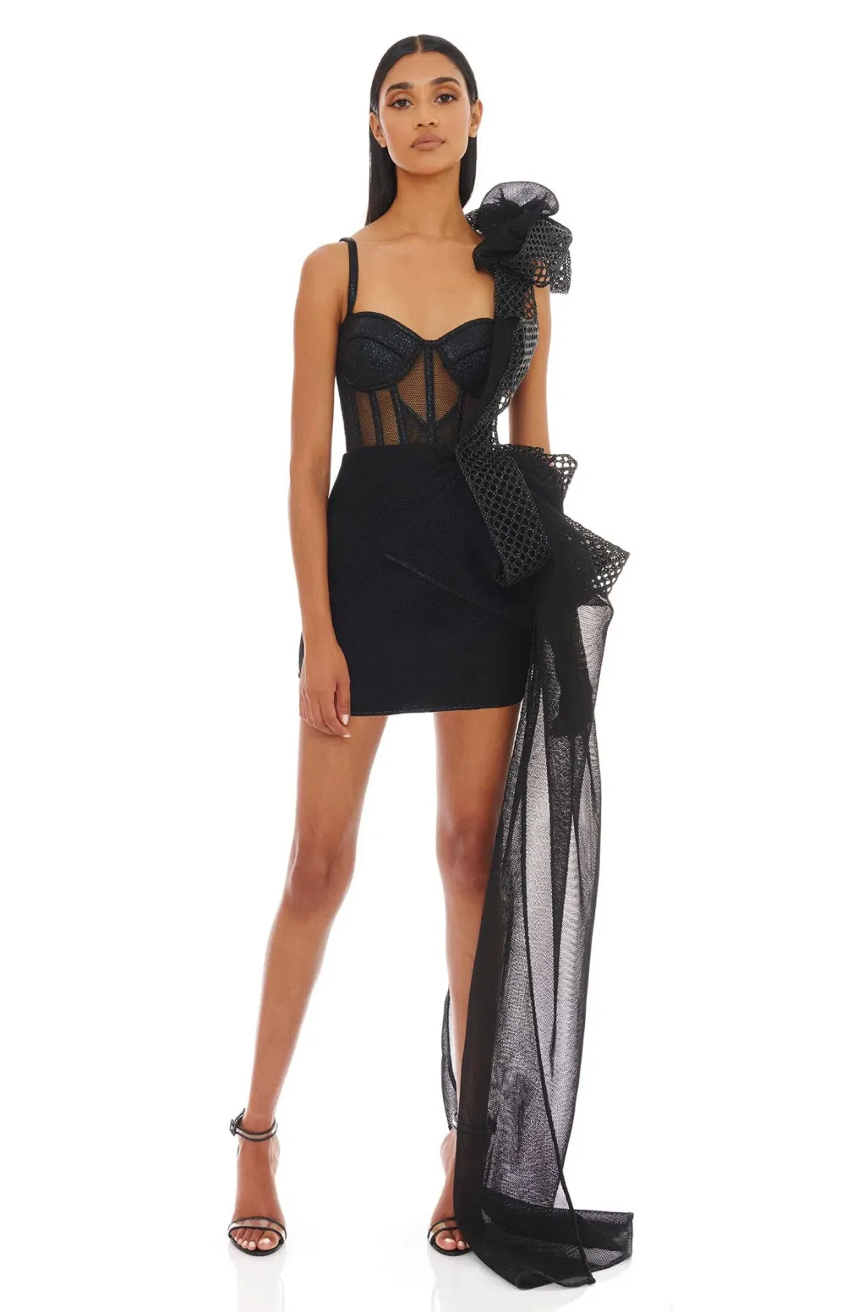 Eliya the Label Cheyanne Dress Black Size 6 - Image 3