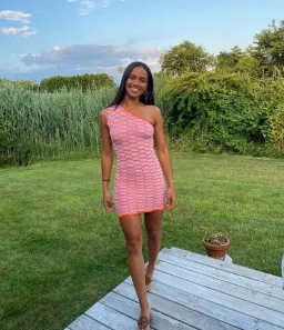 Gimaguas Single Shoulder Été Dress Print Size 6 for rent on The Volte - image 2