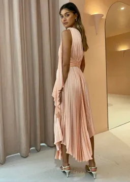 Acler Kalora Dress Peach Size 6 for rent on The Volte - image 2