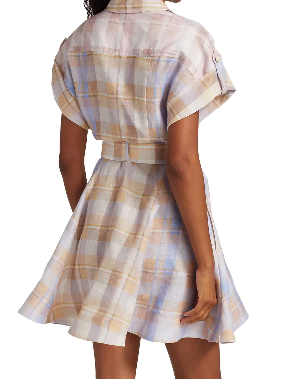 Zimmermann Dancer Spliced Mini Dress Print Size 1 / Au 10 - Image 2