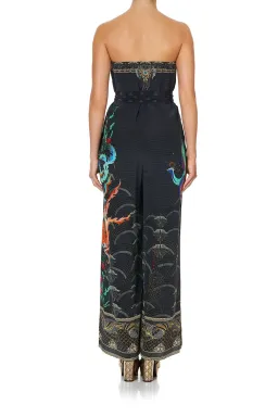 Camilla Wise Wings Tie Waist Strapless Jumpsuit Size S for rent on The Volte - image 2