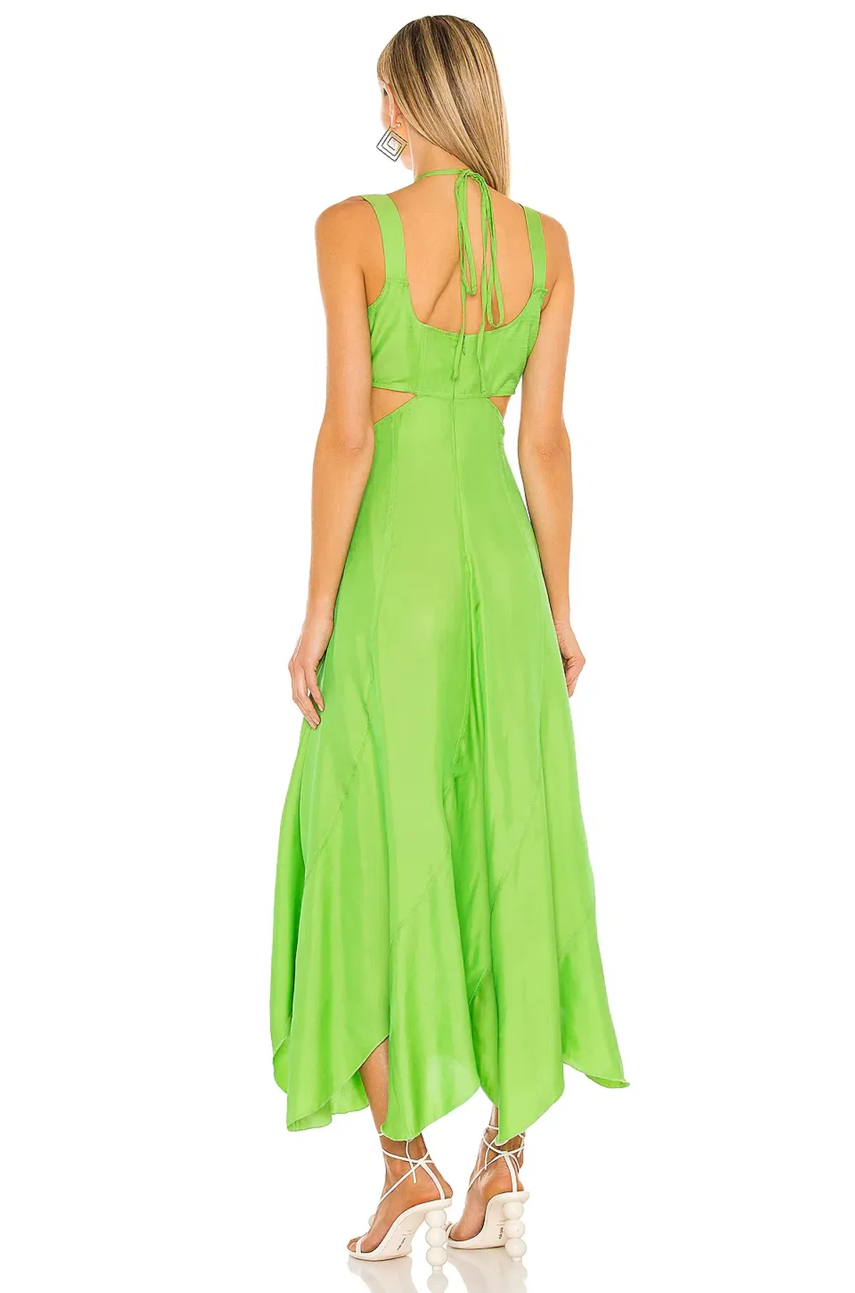 Cult Gaia Eileen Dress Green Size 8 - Image 2