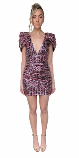 Eliya the Label Marnie Dress Sequin Size 8 for rent on The Volte - image 1