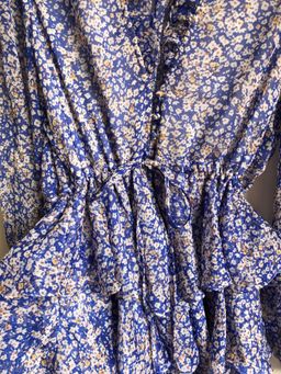 Shona Joy Garner Drawstring Maxi Dress Floral Size 10 for rent on The Volte - image 4