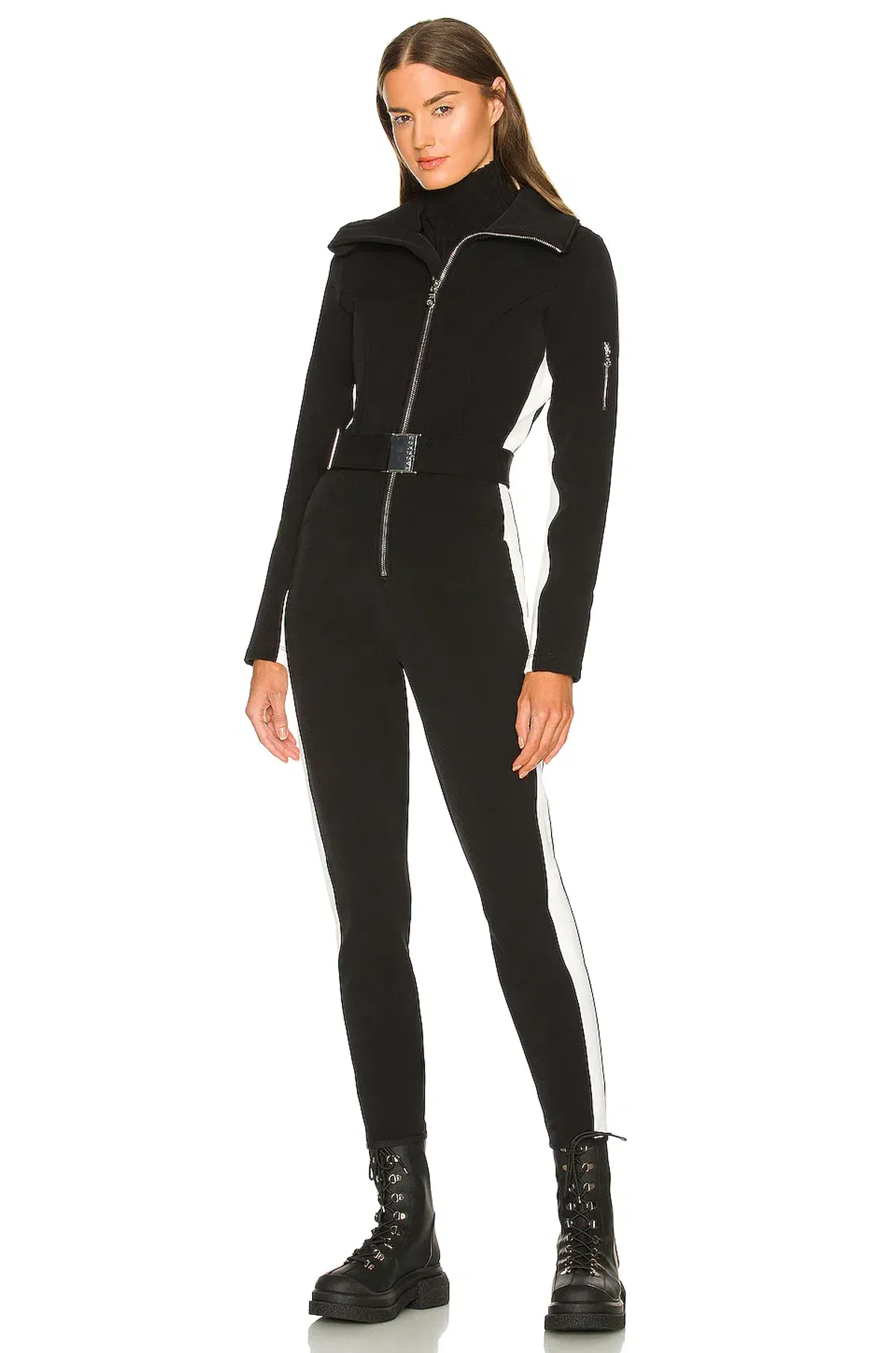 Cordova Striped Signature Ski Suit Onyx Size 8 - Image 9