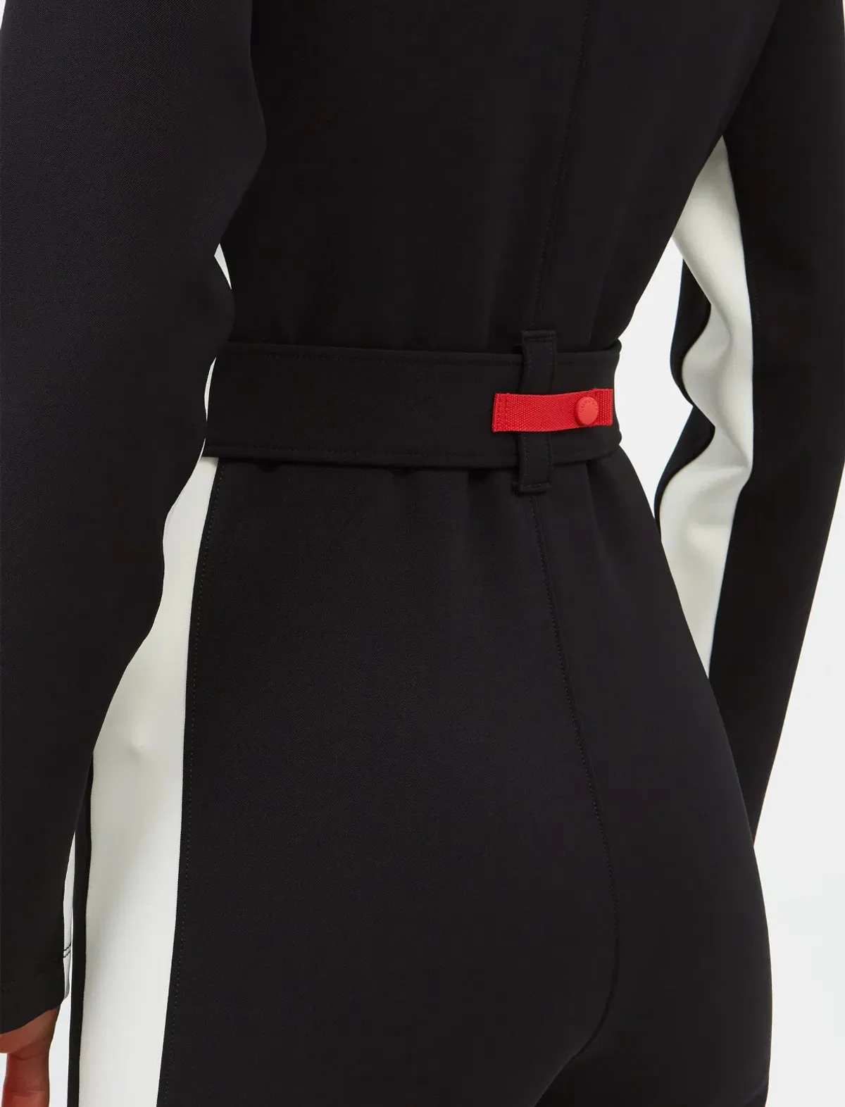 Cordova Striped Signature Ski Suit Onyx Size 8 - Image 7