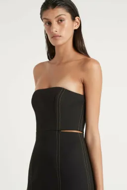 Sir the Label Andre Mini Dress Black Size 8  for rent on The Volte - image 3