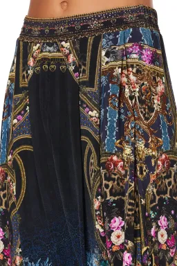 Camilla Jersey Drape Pant Fields of Treasure Print Size S / AU 8 for rent on The Volte - image 5
