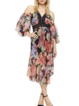 Alice McCall The Dreamer Floral Dress Print Size 10 for rent on The Volte - image 2