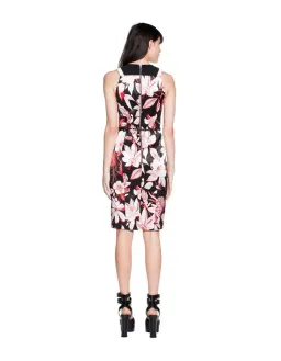 Cue Botanical Floral Satin Dress Print Size 6 for rent on The Volte - image 2