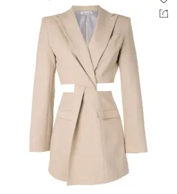 Anna Quan Chiara Dress Beige Size 8 for rent on The Volte - image 3