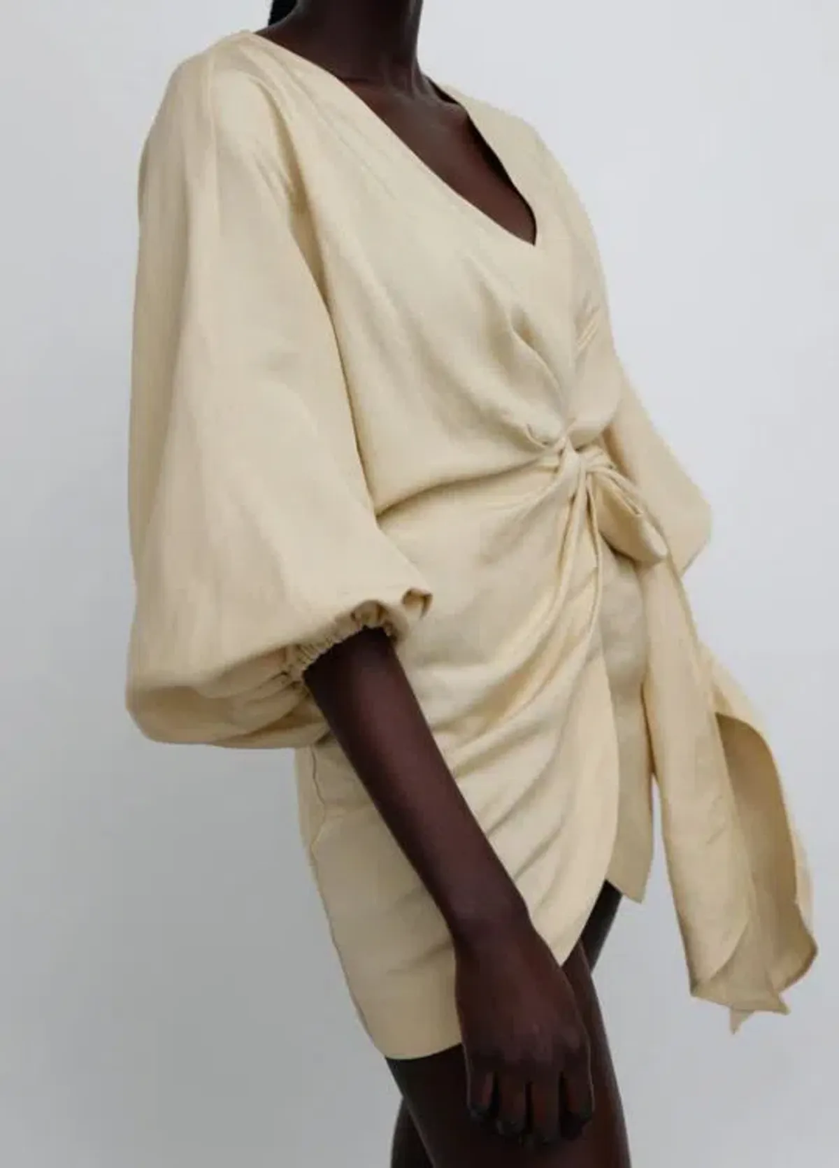 Significant Other Kenna Dress Beige Size 14 - Image 3