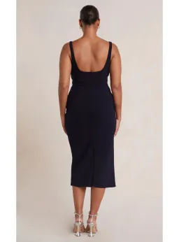 Bec & Bridge Be Mine Square Neck Dress in Black Size AU 6  for rent on The Volte - image 3