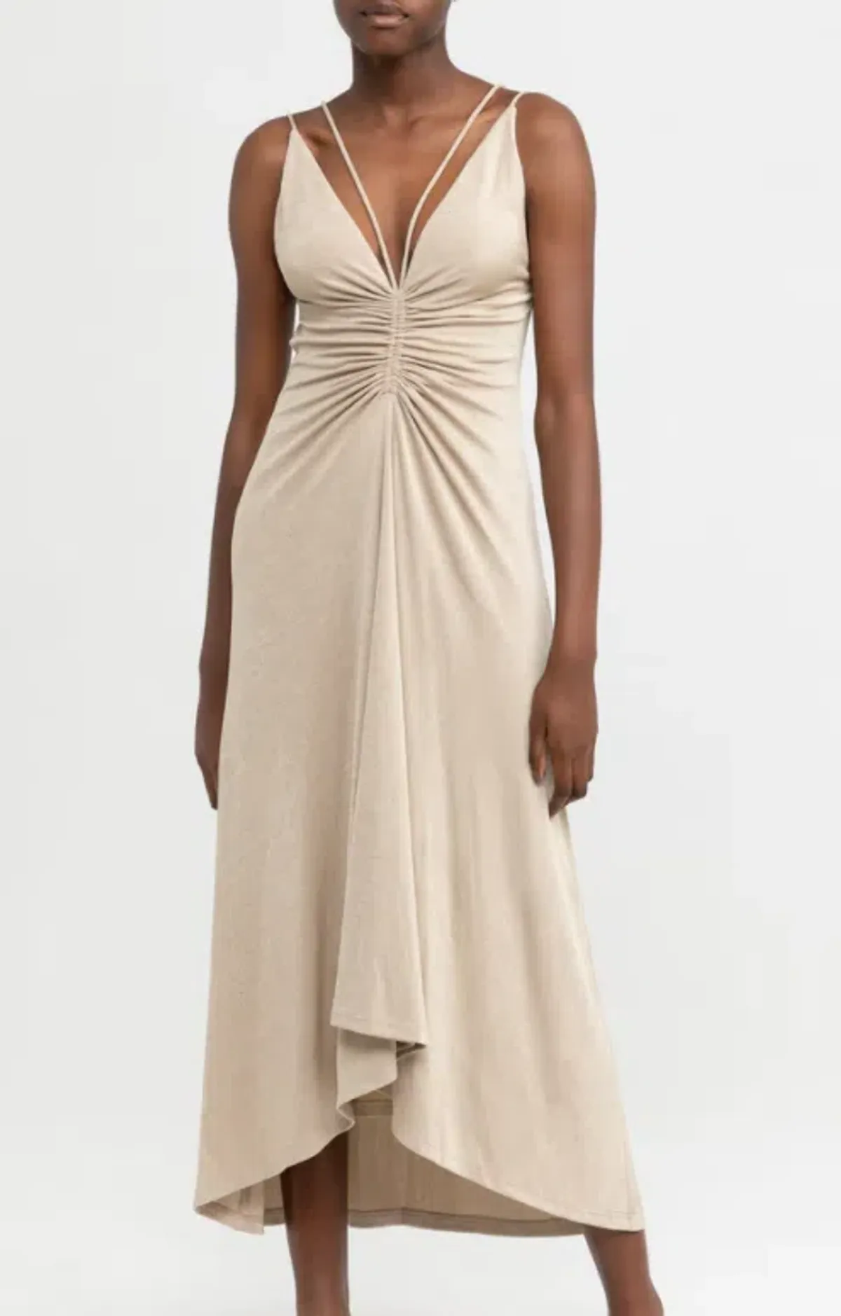 SIGNIFICANT OTHER SASSARI DRESS FAWN - Image 3