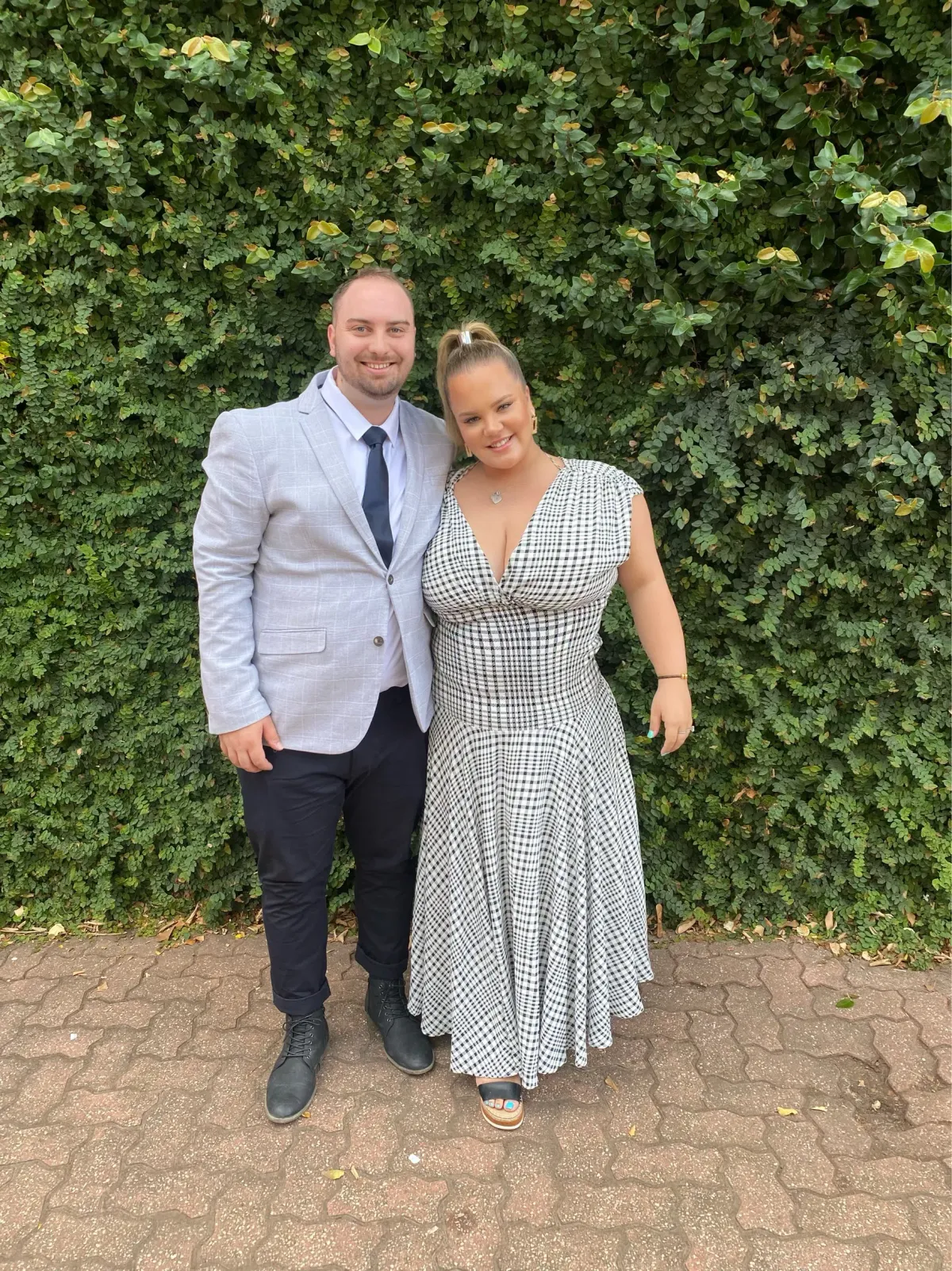 Sheike black and white dress - Image 1